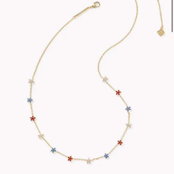 NWT Kendra Scott stars necklace …. Only one - Picture 2 of 5